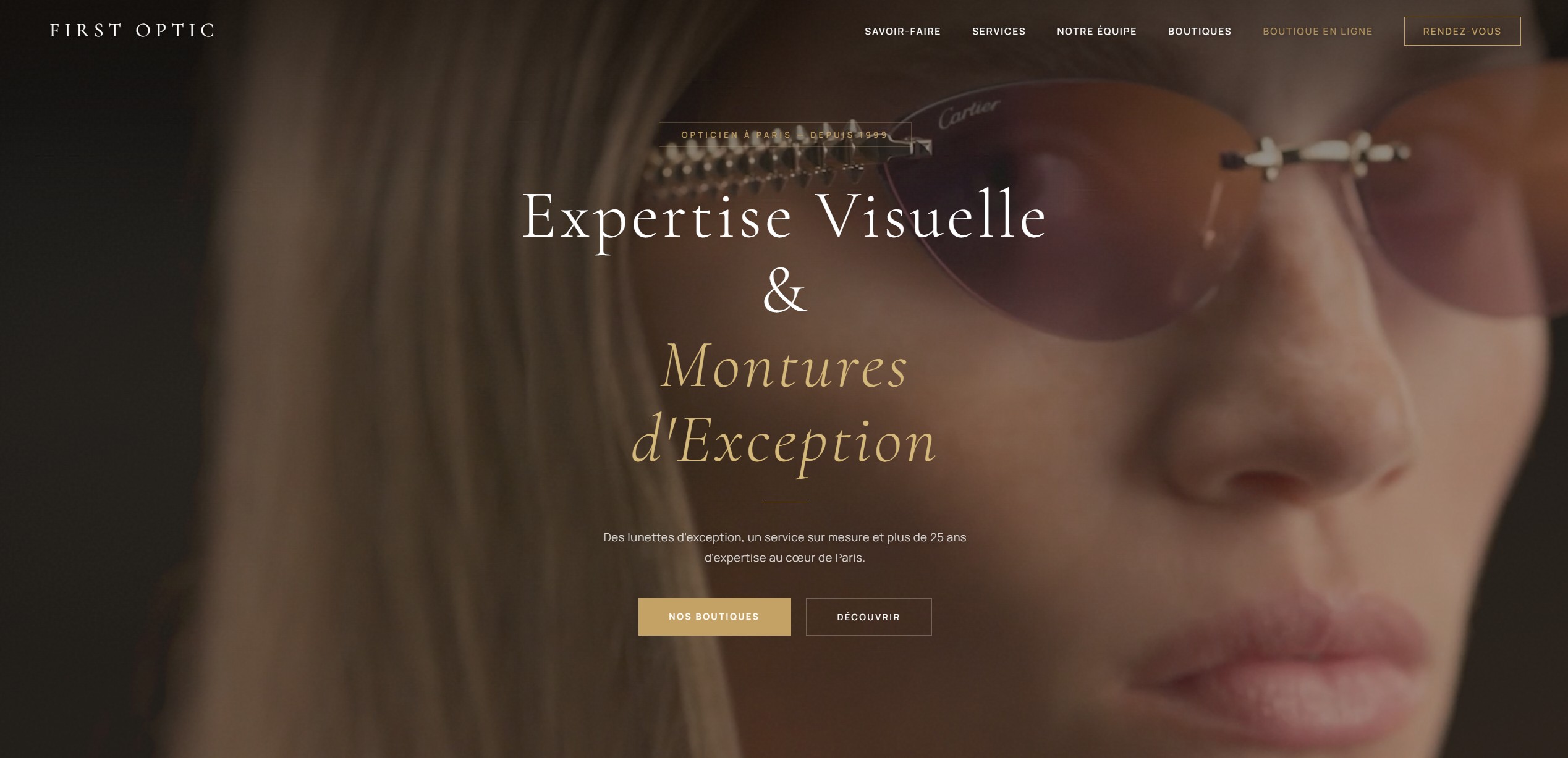 Aperçu Démo 1 — Luxe Parisien